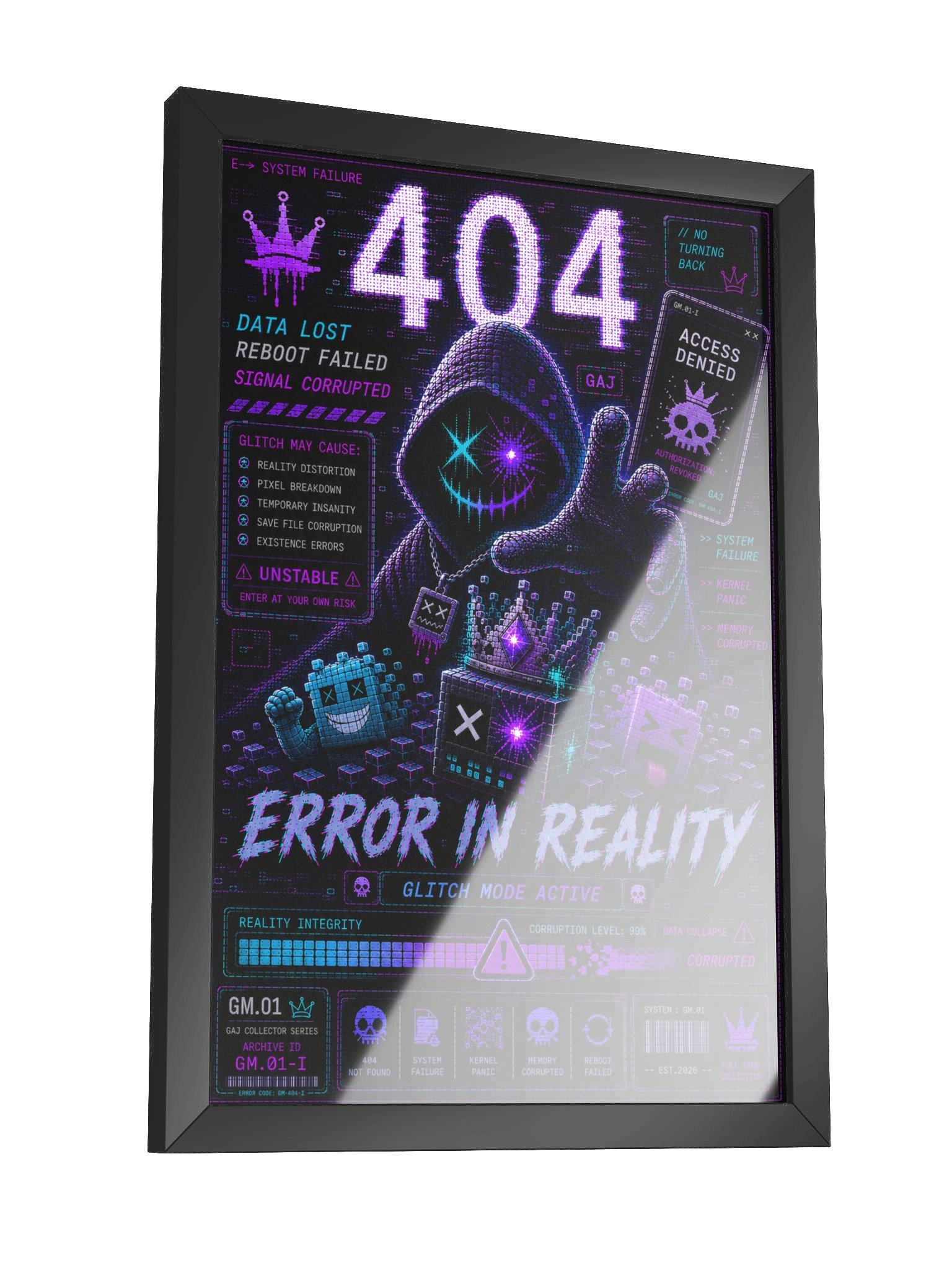 GAJ - GM.01 – Limited Edition Framed Poster - product image (3)