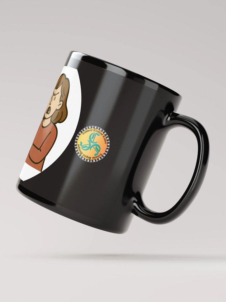 I'm not Arguing (Female) Glossy Black Mug product image (3)