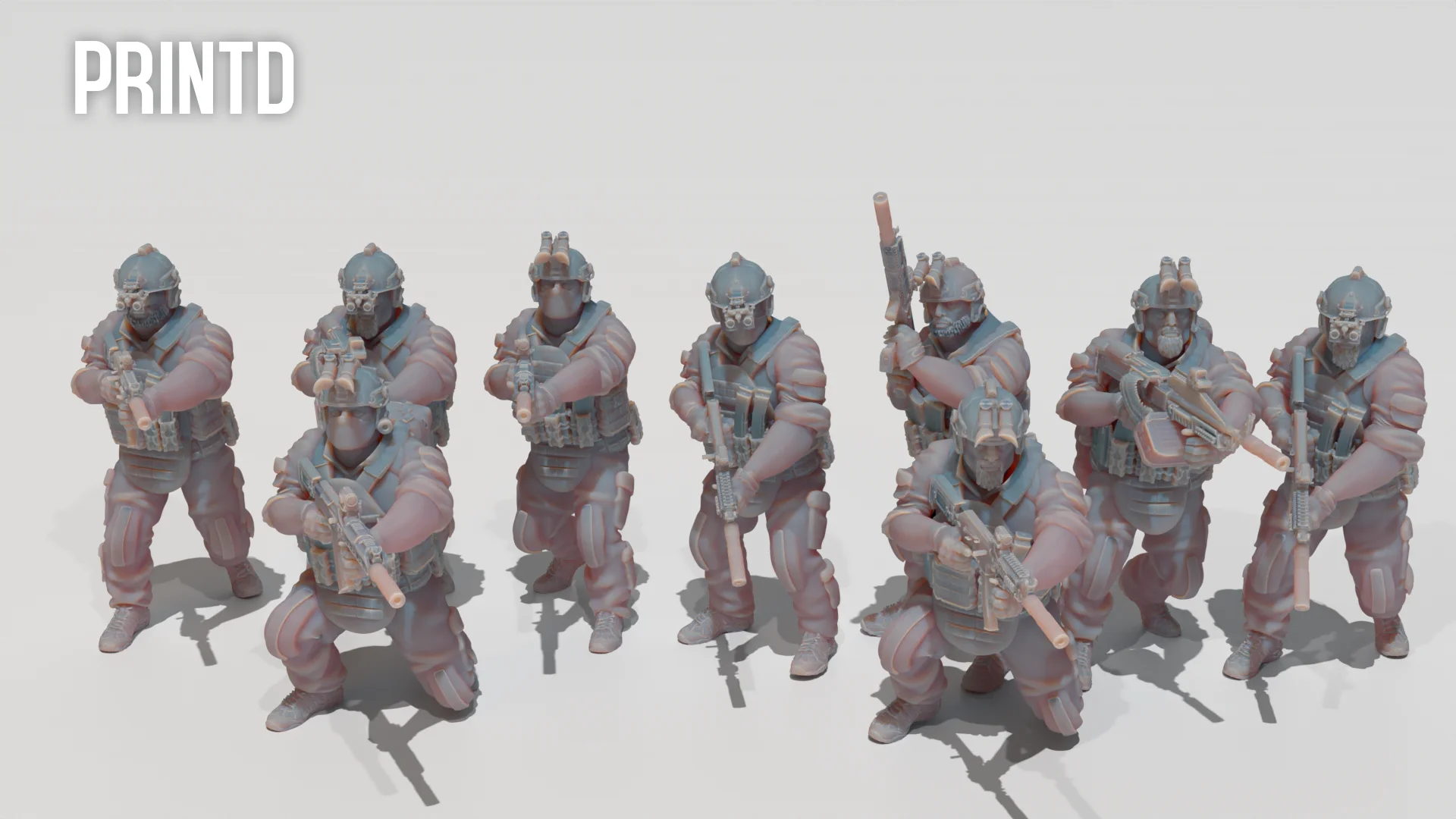 Russian Spetznaz GRU - Modern Warfare Wargame Hobby Resin Scale Models product image (3)