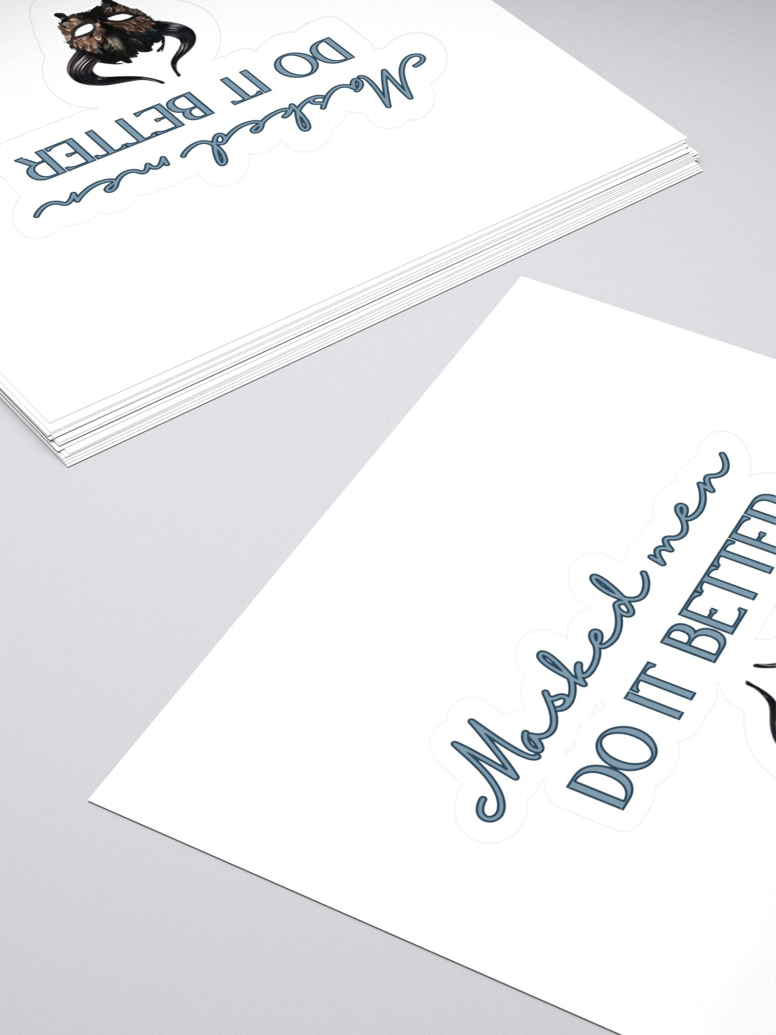 Masked men Sticker product image (4)