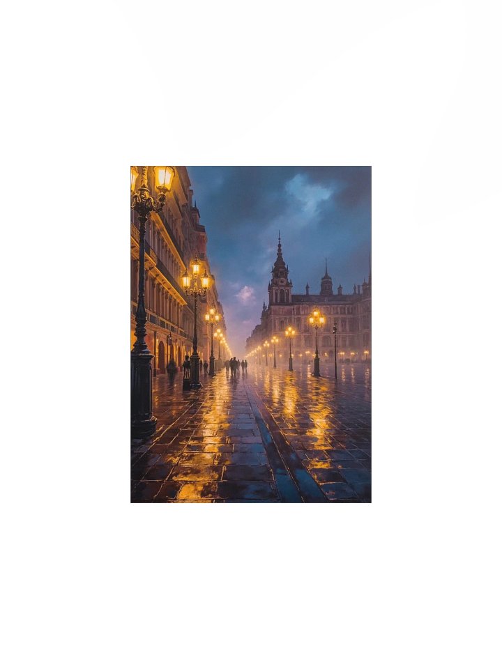 Plaza Mayor: Alma de Madrid | Edición Romanticismo – Óleo Atmosférico product image (2)