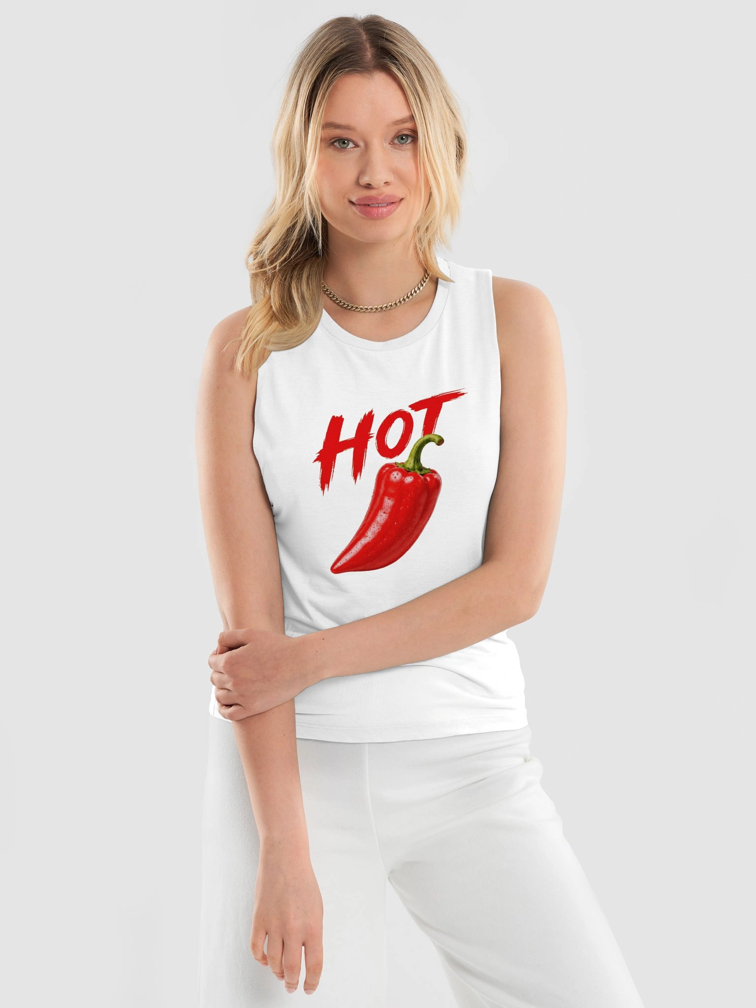 Sally Peppers “HOT” Women’s Tank Top 🌶️ product image (3)