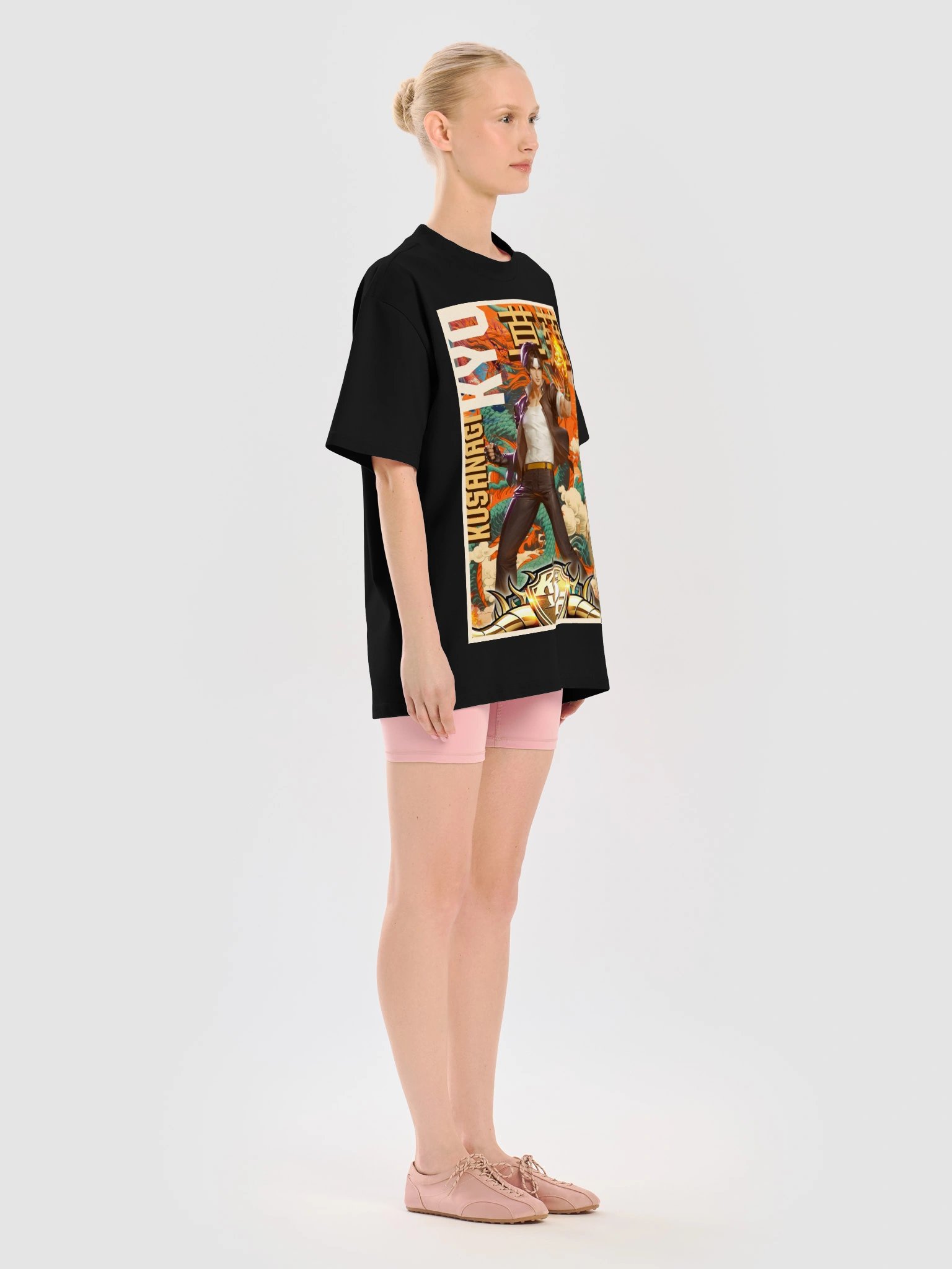 Kyo Kusanagi Heavy Boxy T-Shirt product image (11)