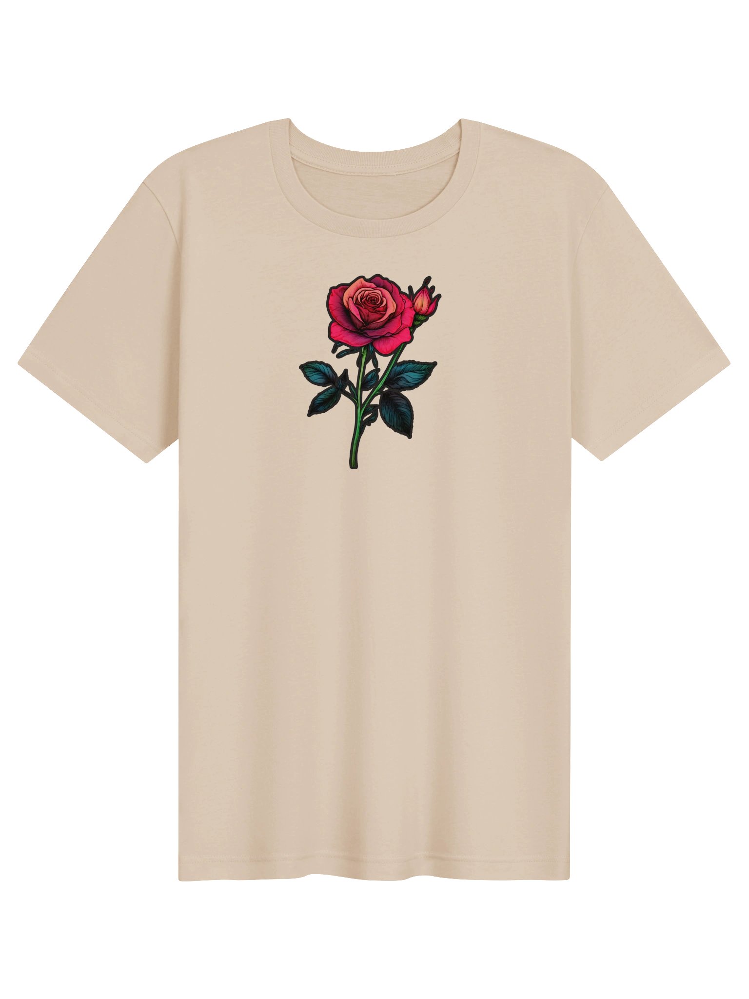 Slow Bloom — Rose Art Tee product image (127)