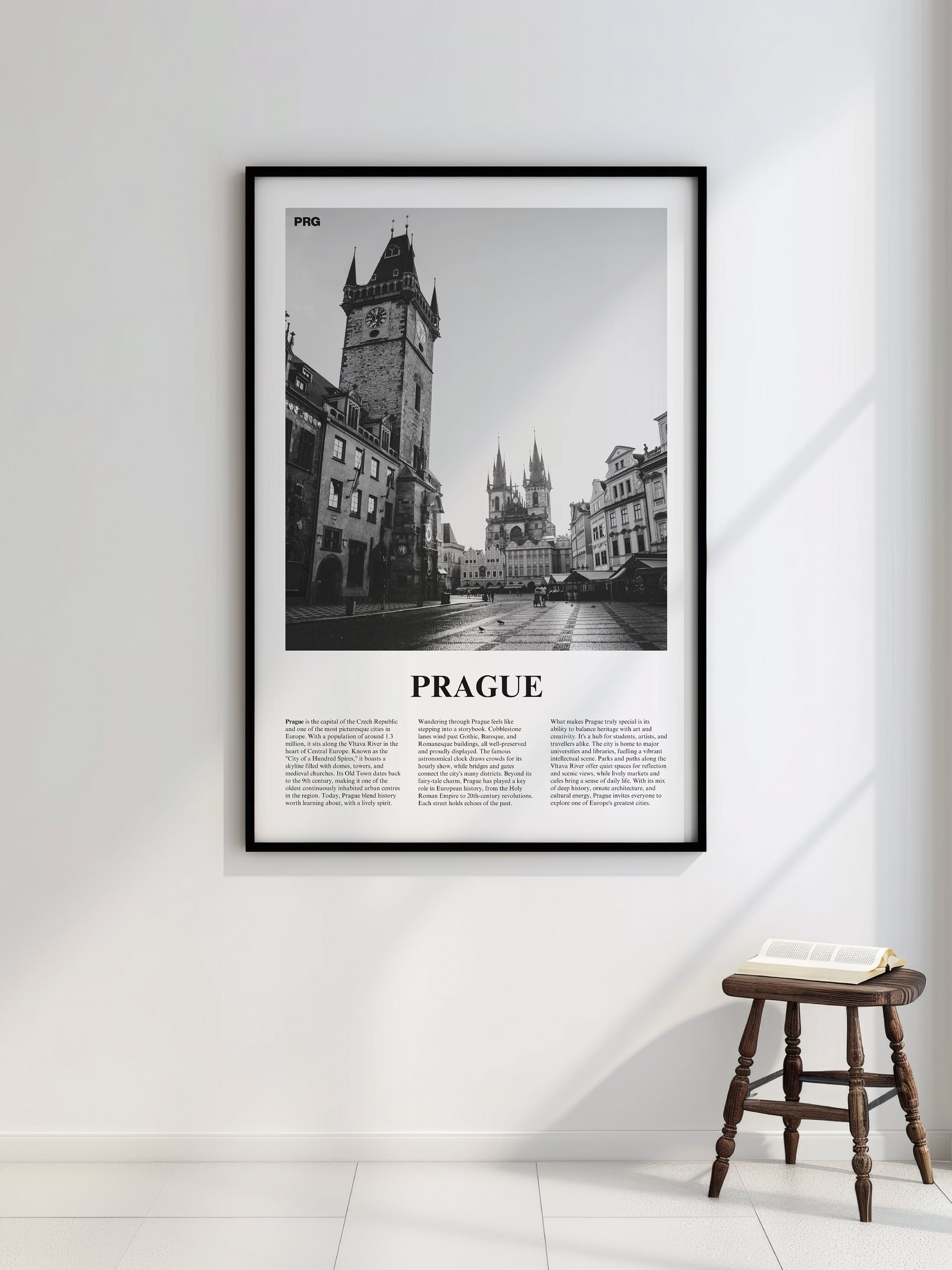 Prague 01 Newspaper Poster product image (2)