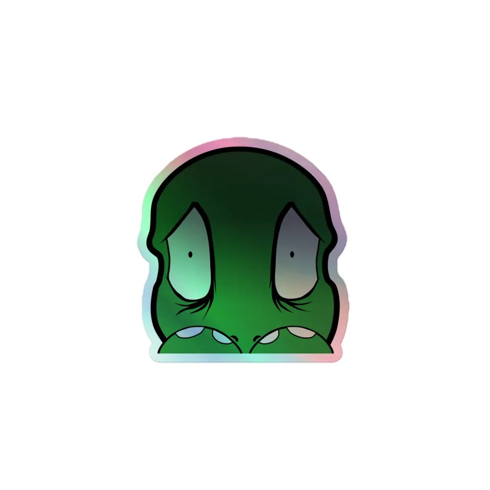 Vella Scared Holo Sticker product image (1)