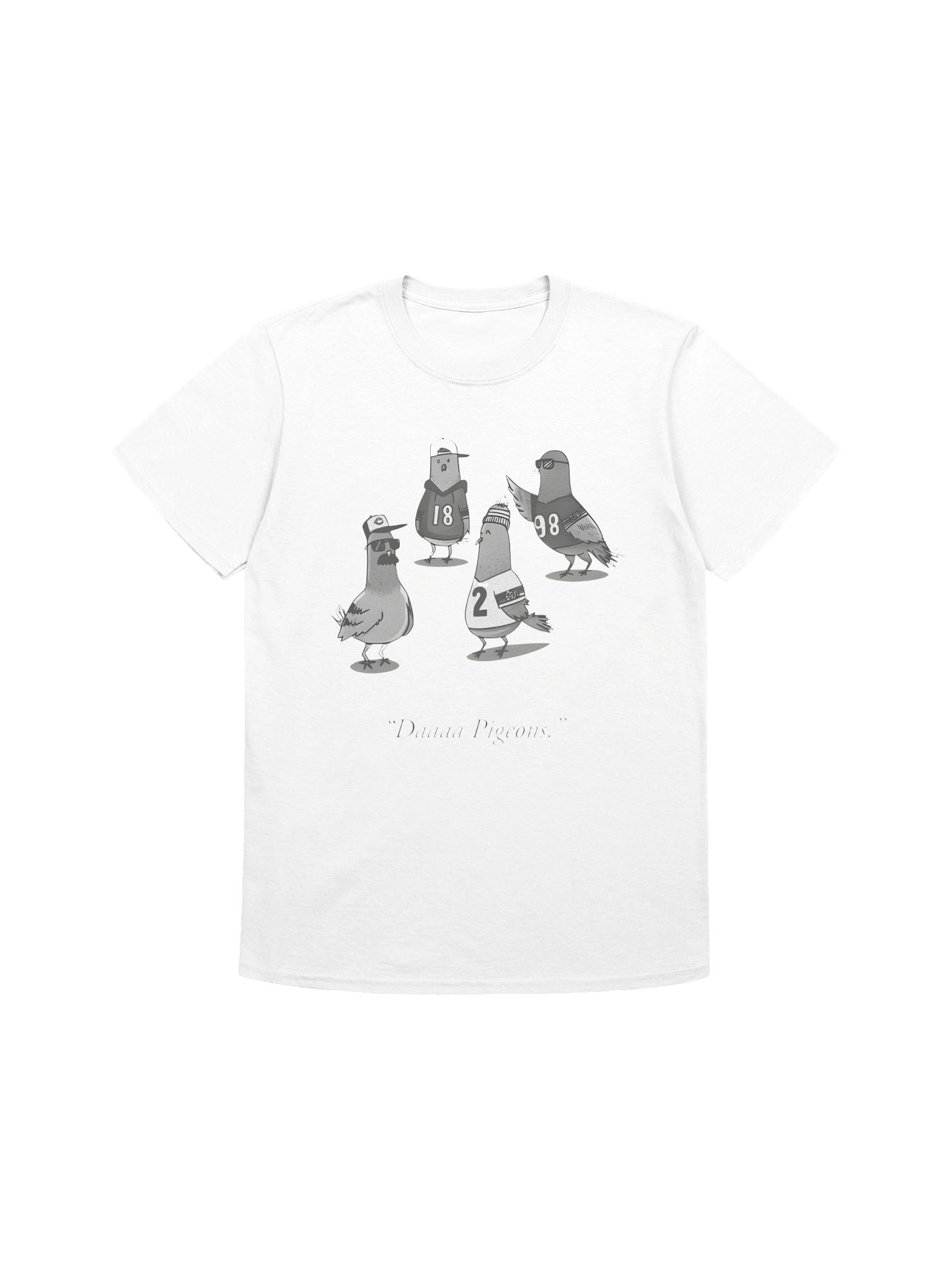 Chicago Bears Daaaa Pigeons NFL Shirt product image (1)