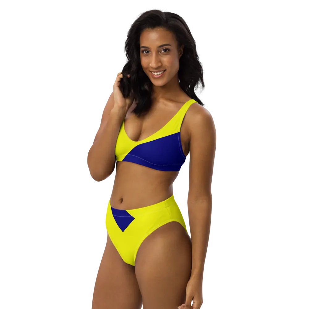 Golden Wave High Waisted Bikini Set product image (5)