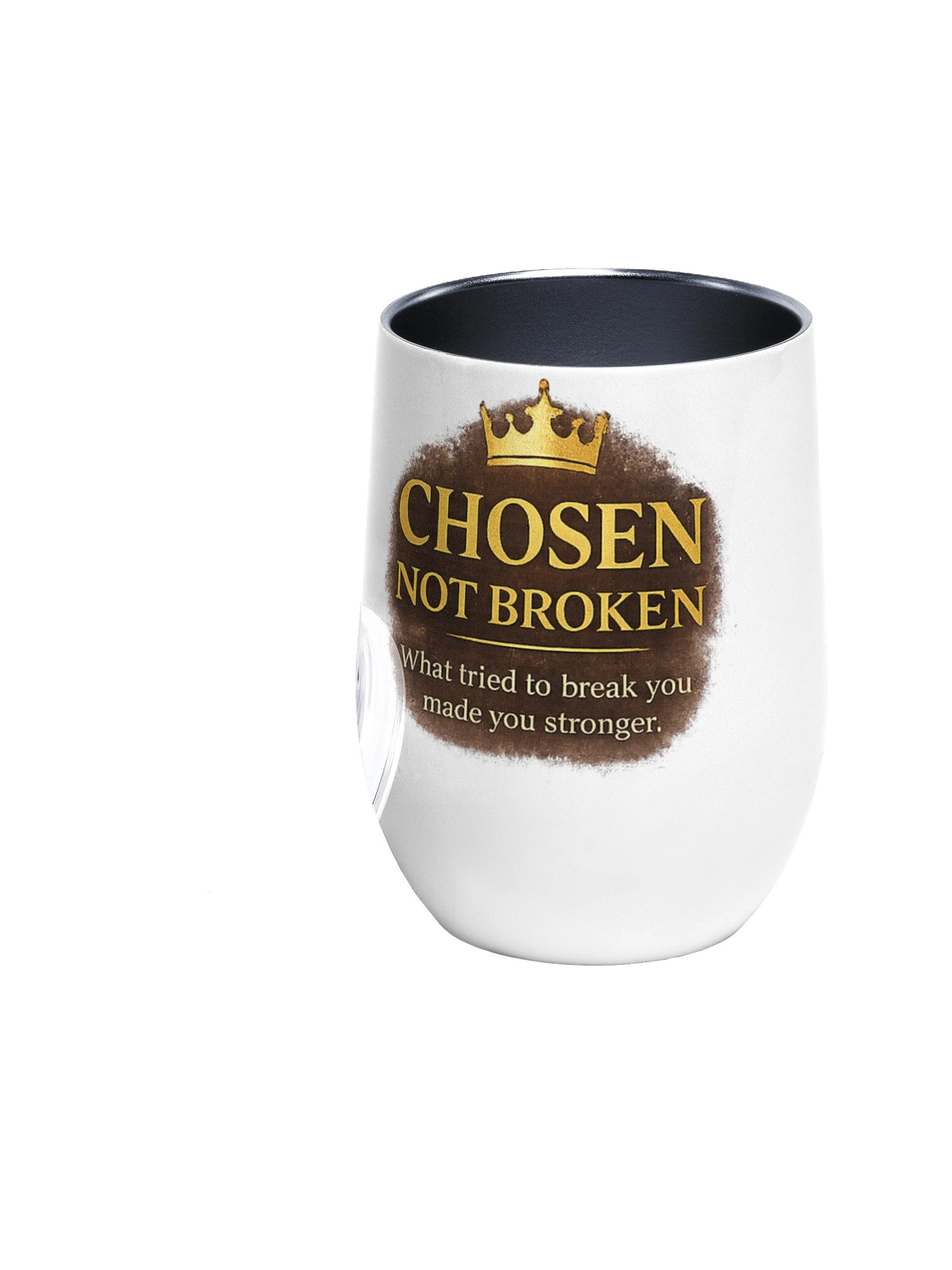 Chosen Not Broken Wine Tumbler product image (2)
