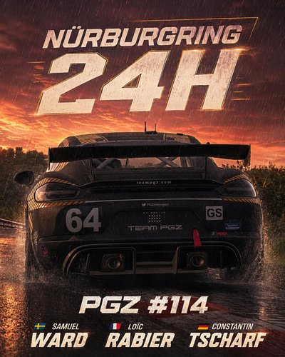 2 men and half with a trampoline car for this years IRacing 24h of Nurburgring. ☠️

Let’s hope for some rain to make it more ...