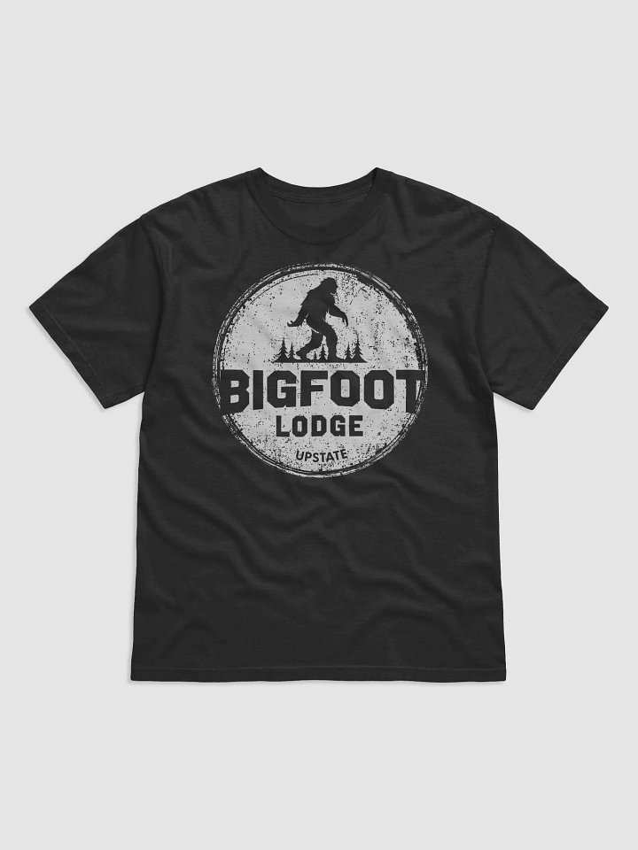 Bigfoot Lodge Upstate Black Tee product image (1)