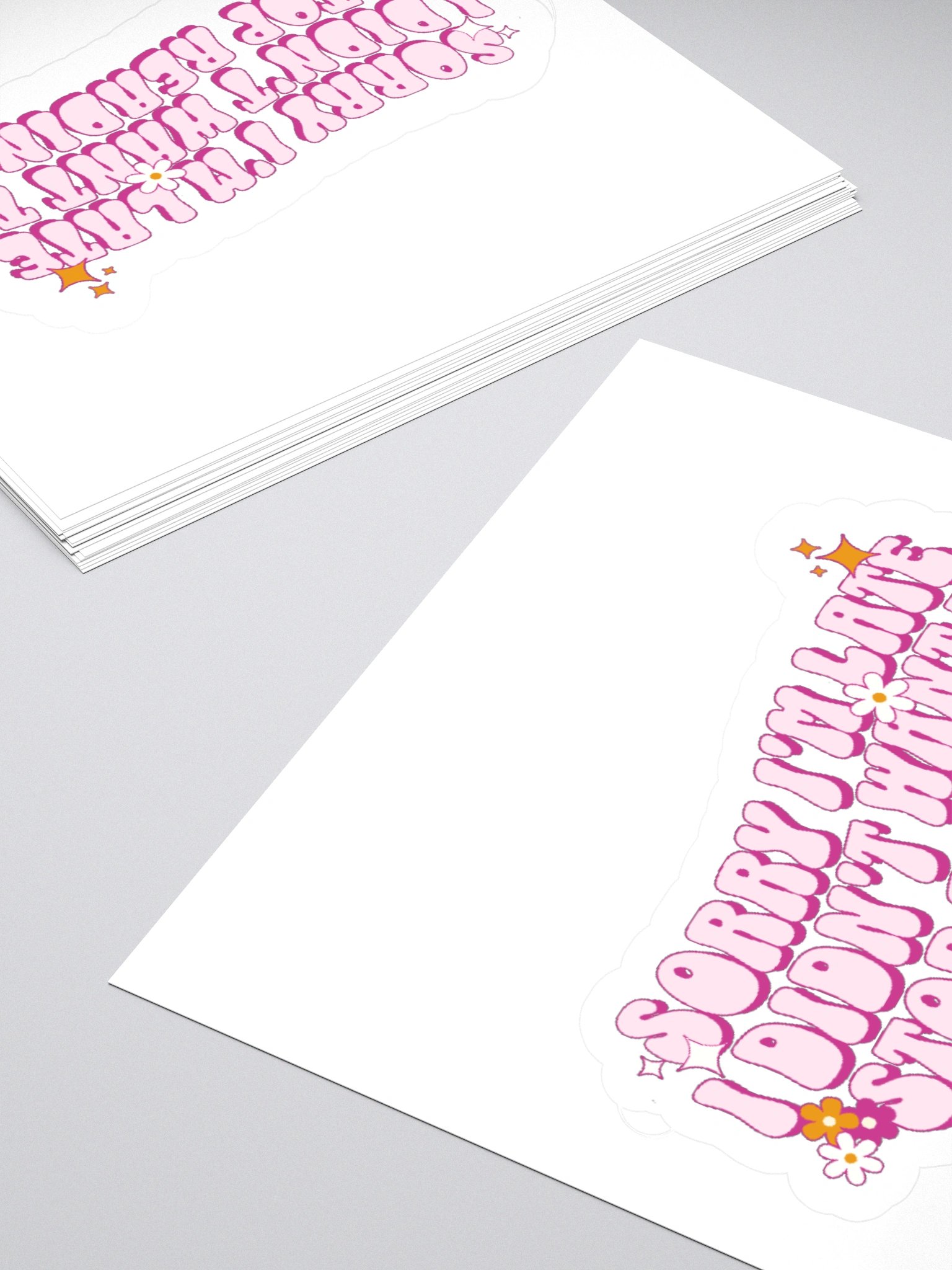 Sorry I'm Late, I Didn't Want to Stop Reading Sticker product image (4)