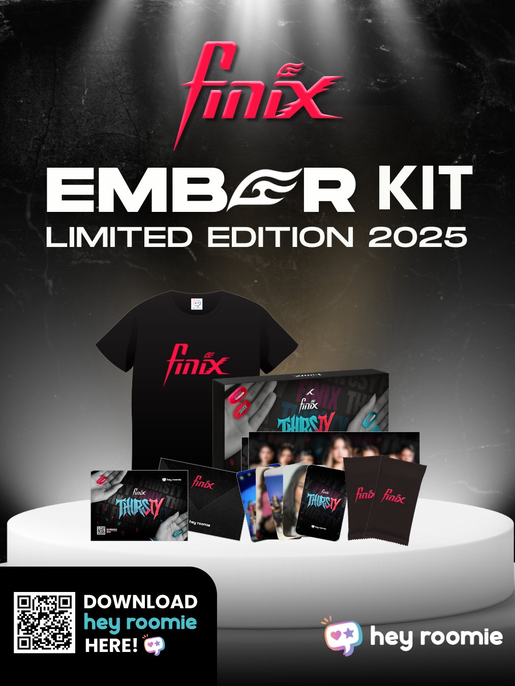 Official Premium Tee Kit - Limited Edition FINIX Ember Kit (2025 Pre-Debut) product image (3)