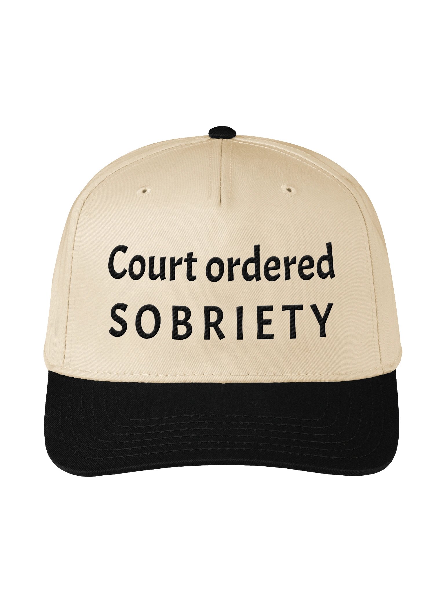 Court Ordered Sobriety Embroidered Hat product image (2)