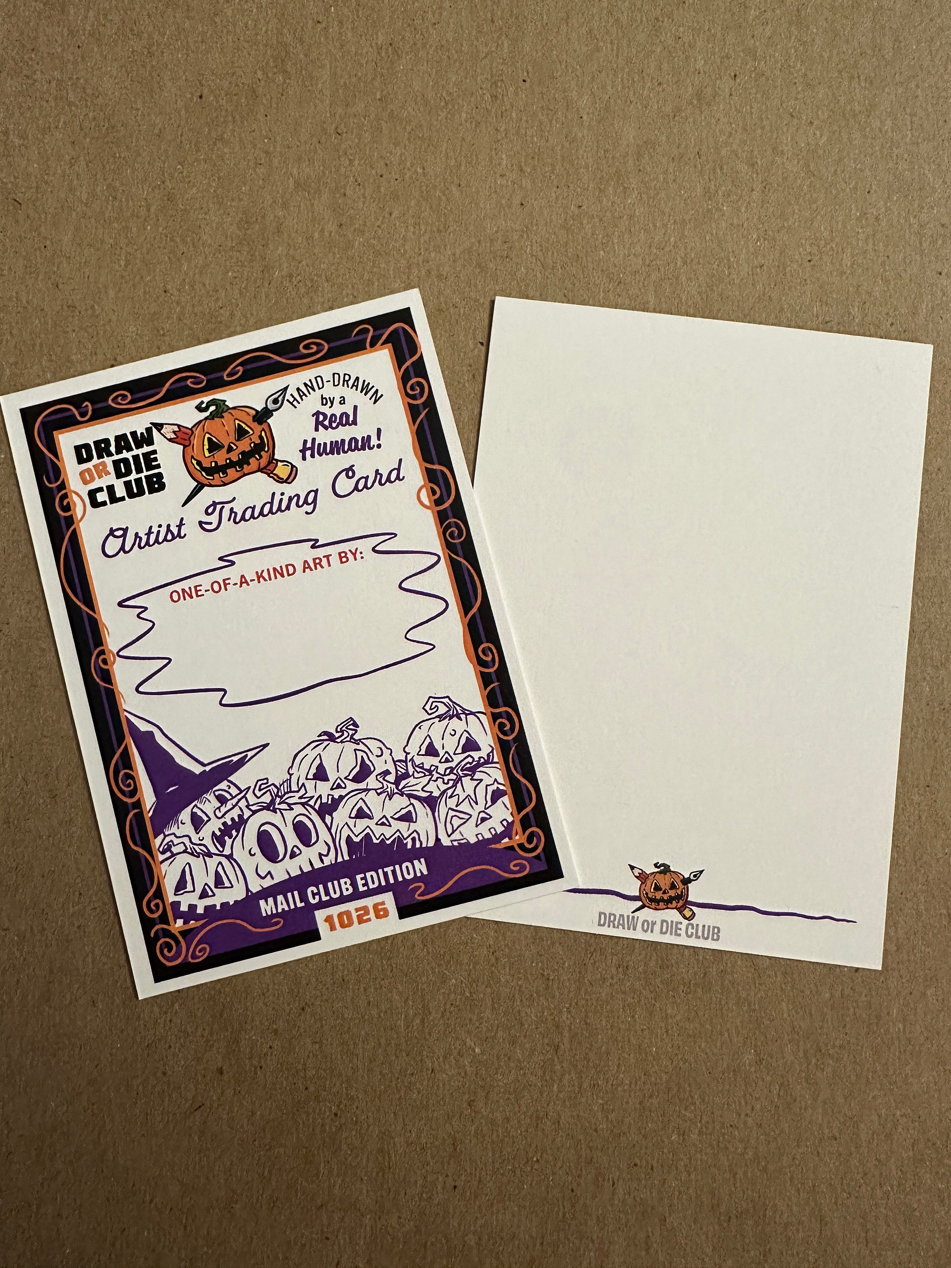 October Artist Trading Cards — Mail Club Edition #1026 product image (1)