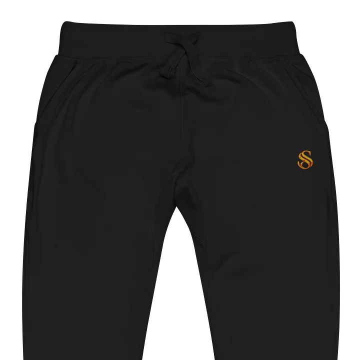 SWAHM Golden Monogram 'S' Fleece Joggers product image (4)