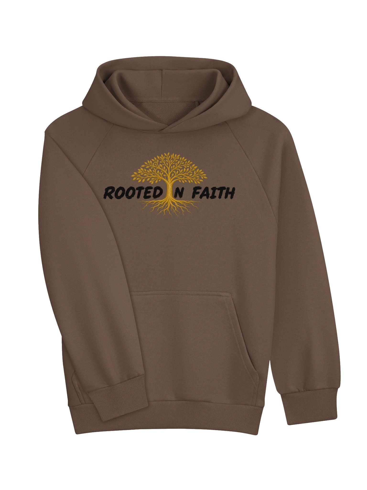 Rooted in Faith — Golden Tree Heavyweight Hoodie product image (13)