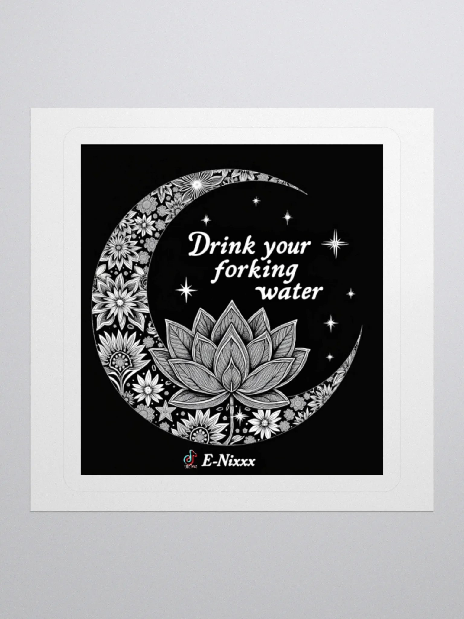 Celestial Lotus Sticker product image (2)