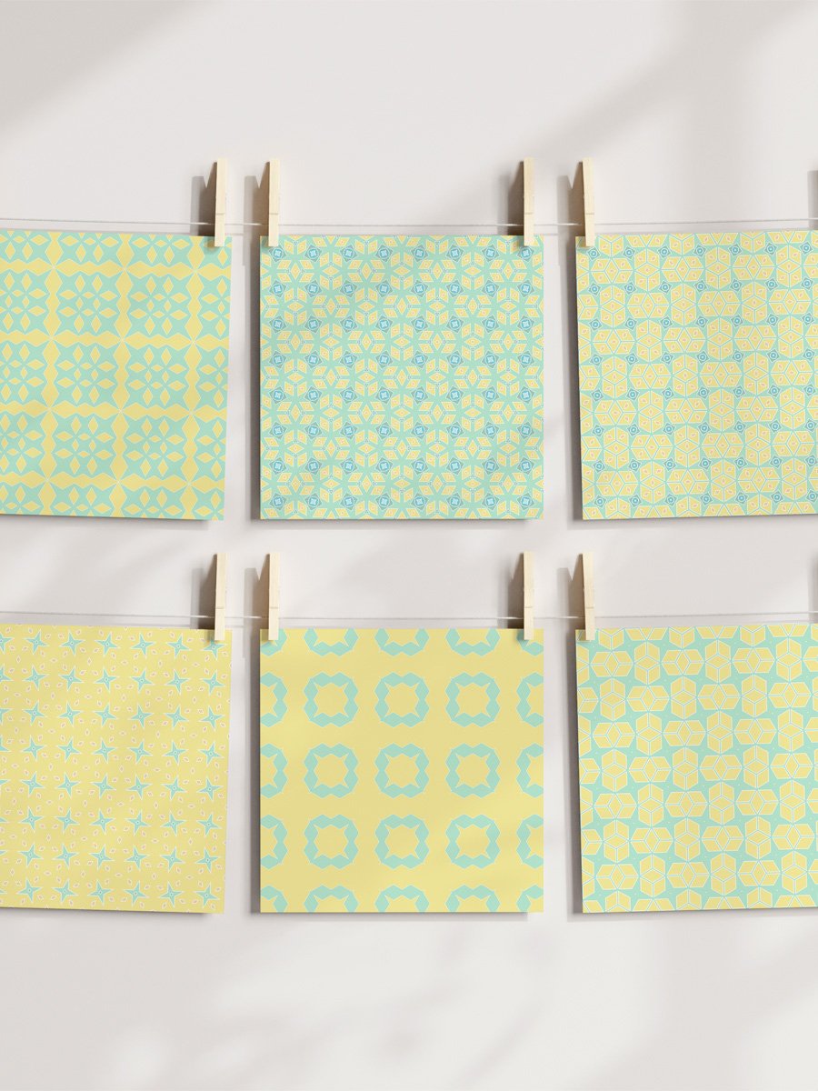 Abstract Pastels Pattern Pack 6 - Spring product image (4)