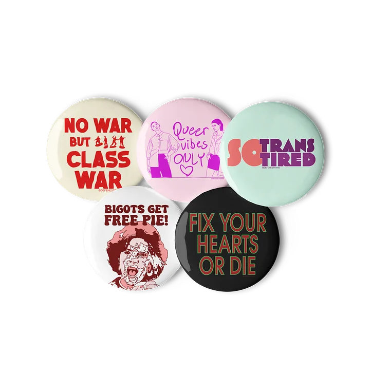 Pinback Button Set #3 product image (2)