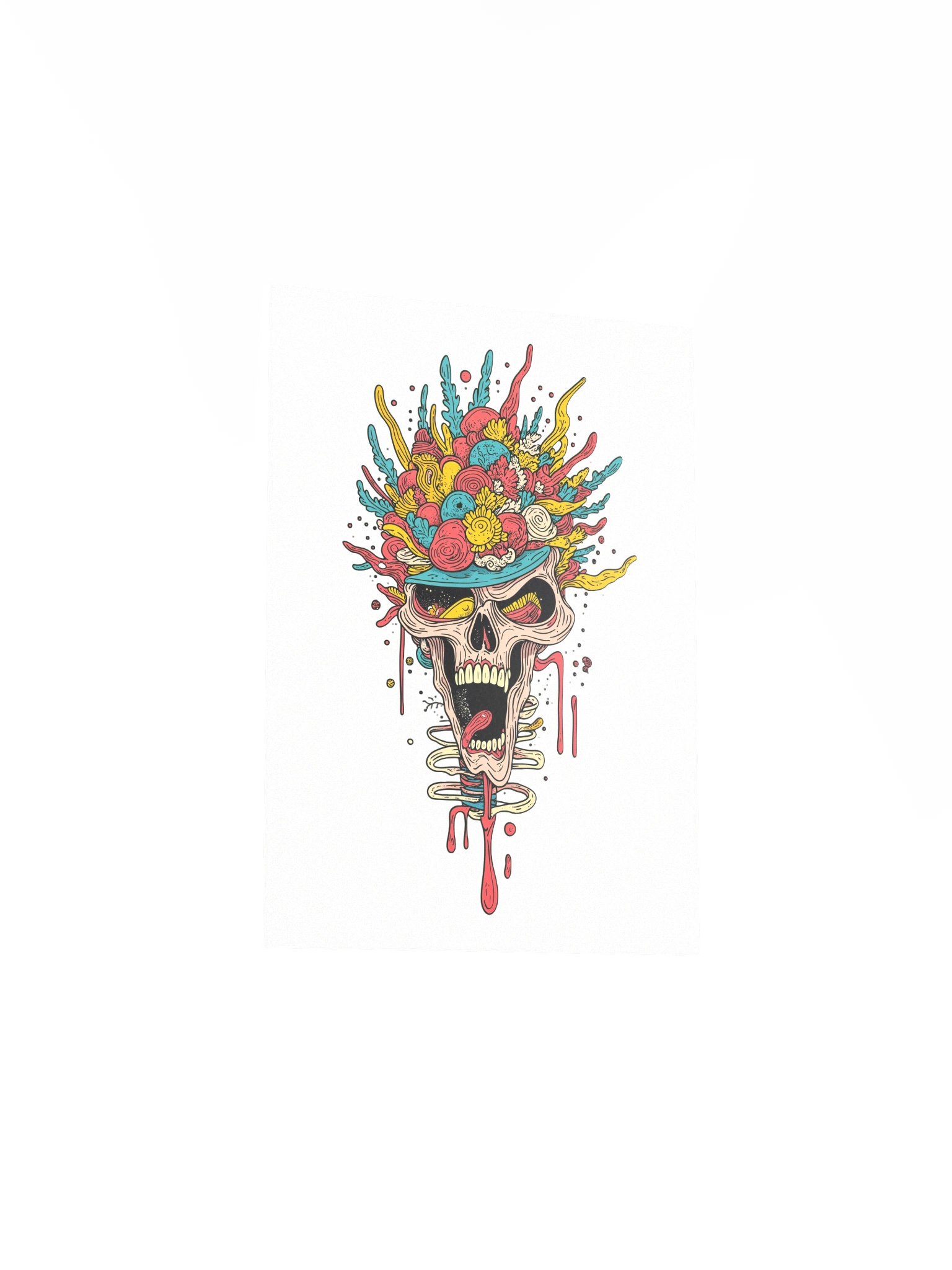 Skull Day Flower Hat product image (3)