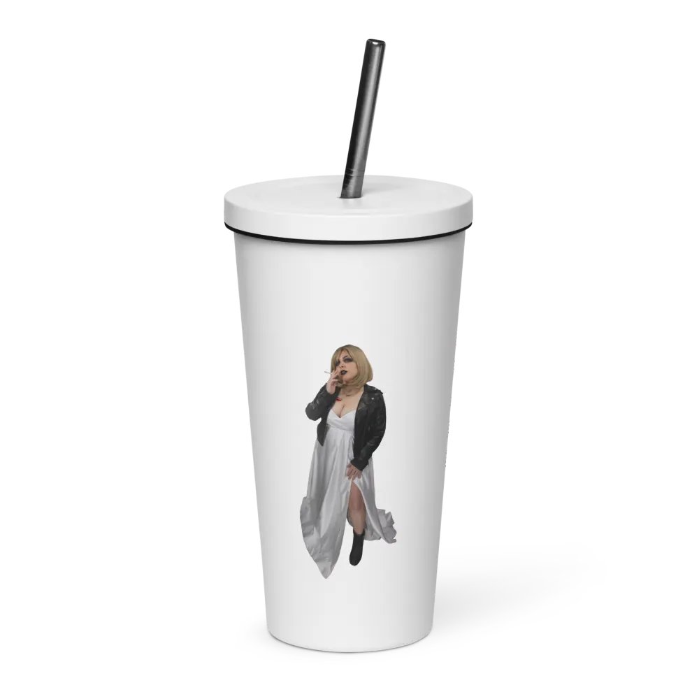 Bride of Chucky Insulated Tumbler w/ Straw product image (3)