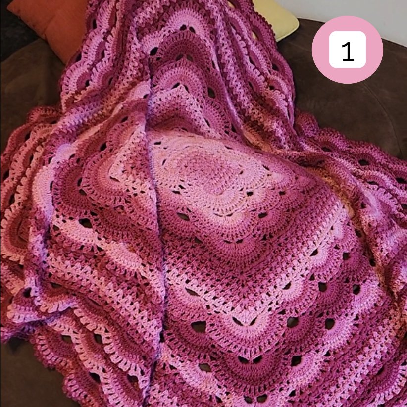Made to Order Crochet Blanket: Custom Colors & Patterns [Message me on Etsy for a Quote, Price TBD] product image (2)