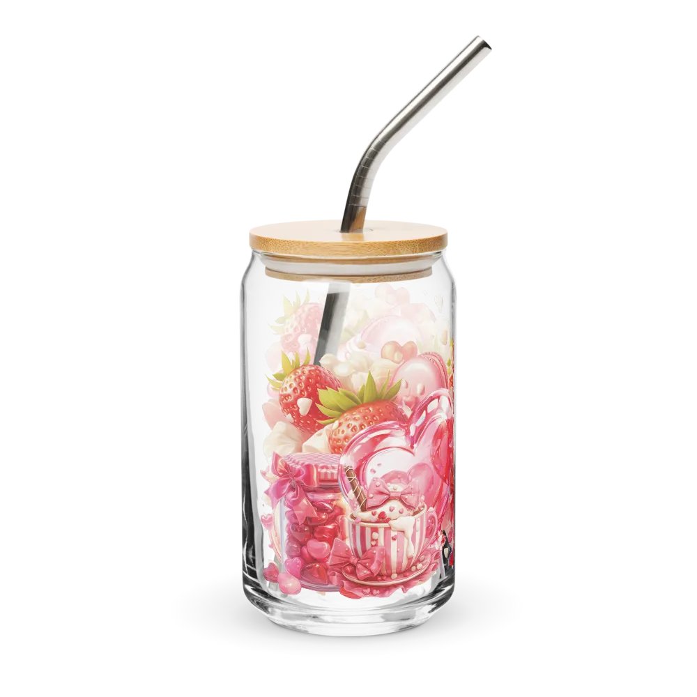 Valentine Sweet Treat Delights Glass Can Sipper product image (4)