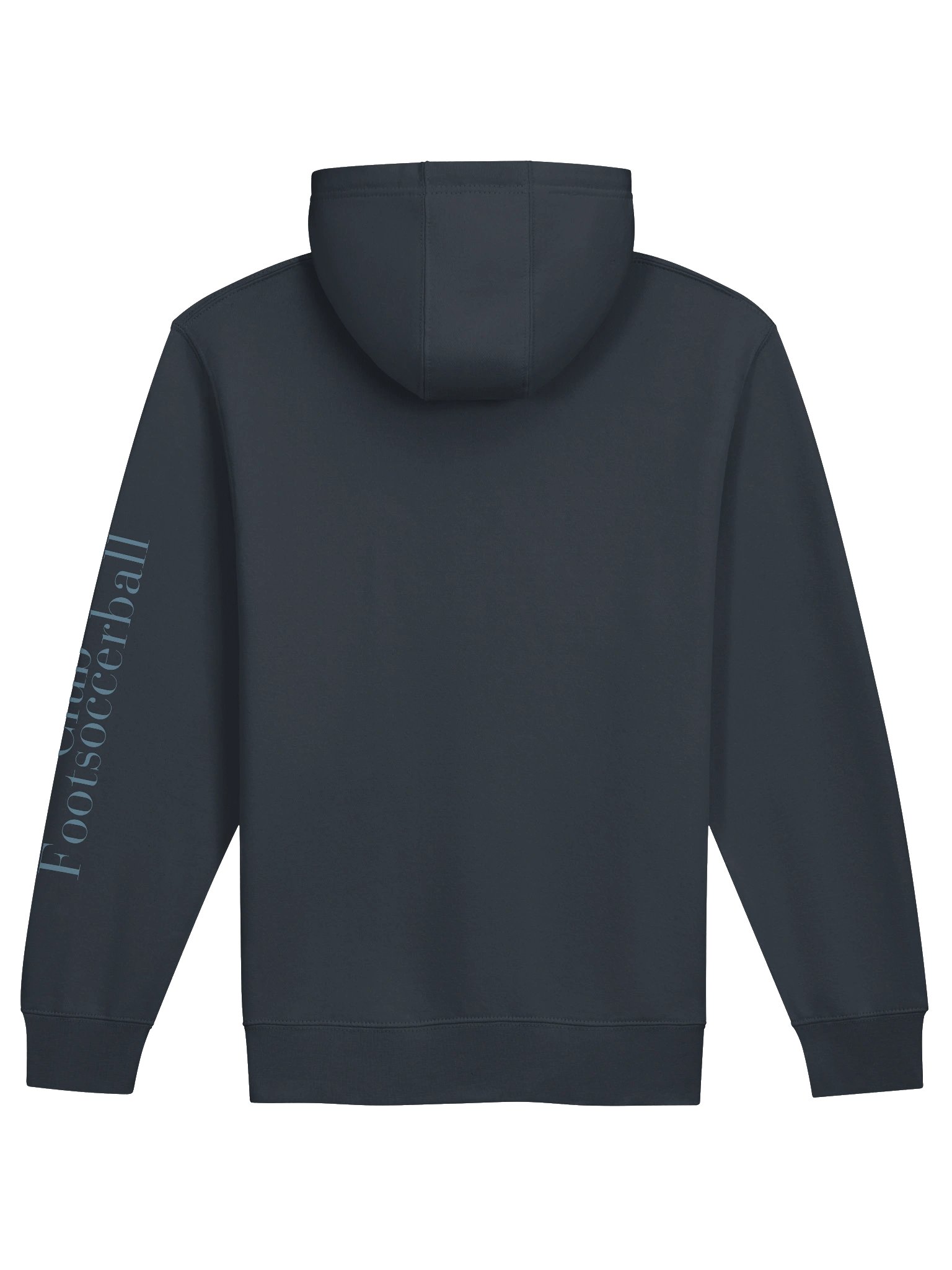Blue Flaming Soccer Ball Zipup Hoodie product image (9)