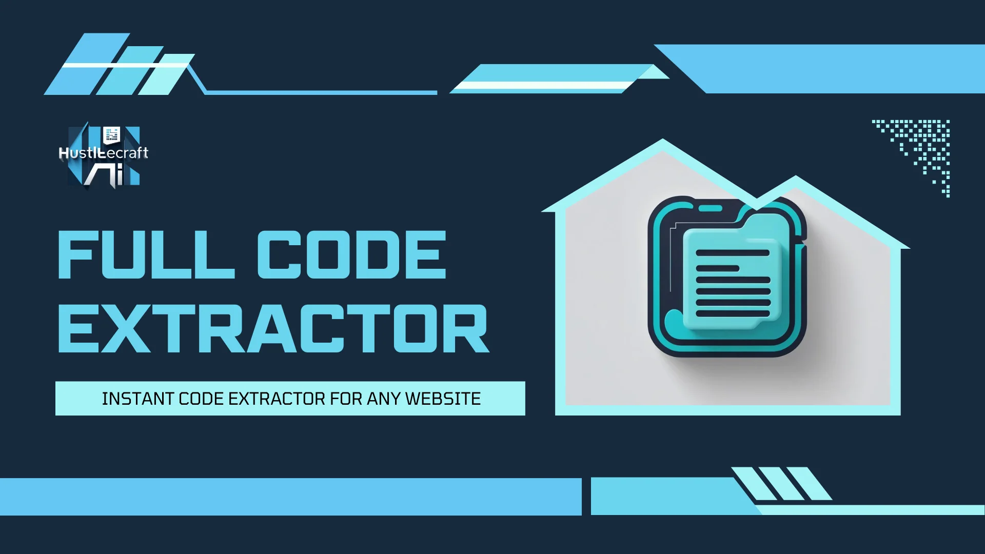 Full Code Extractor – Chrome Extension - Agency product image (1)