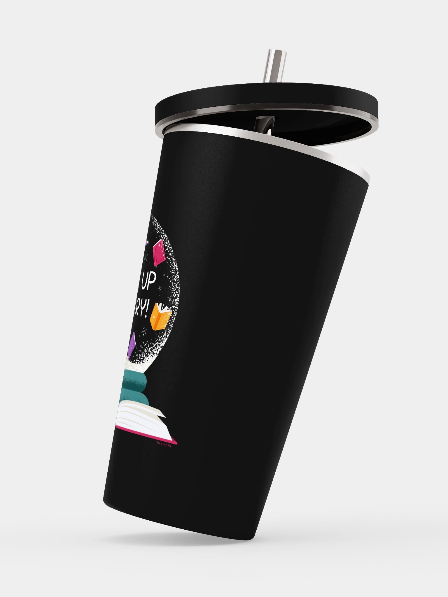 Shake Up a Story! Insulated Tumbler with a Straw product image (5)