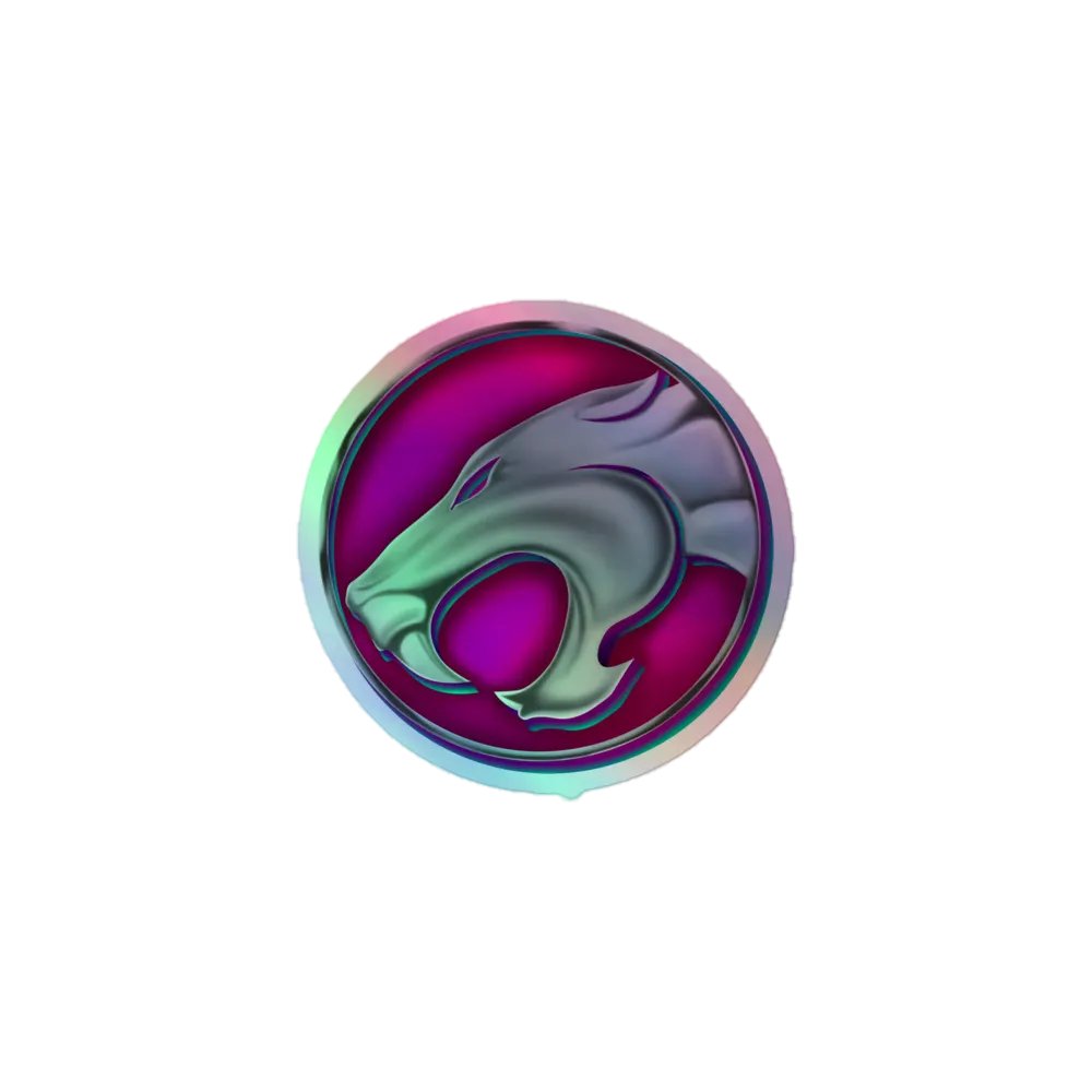 Neon Thundercats HO! Holofoil Sticker product image (1)