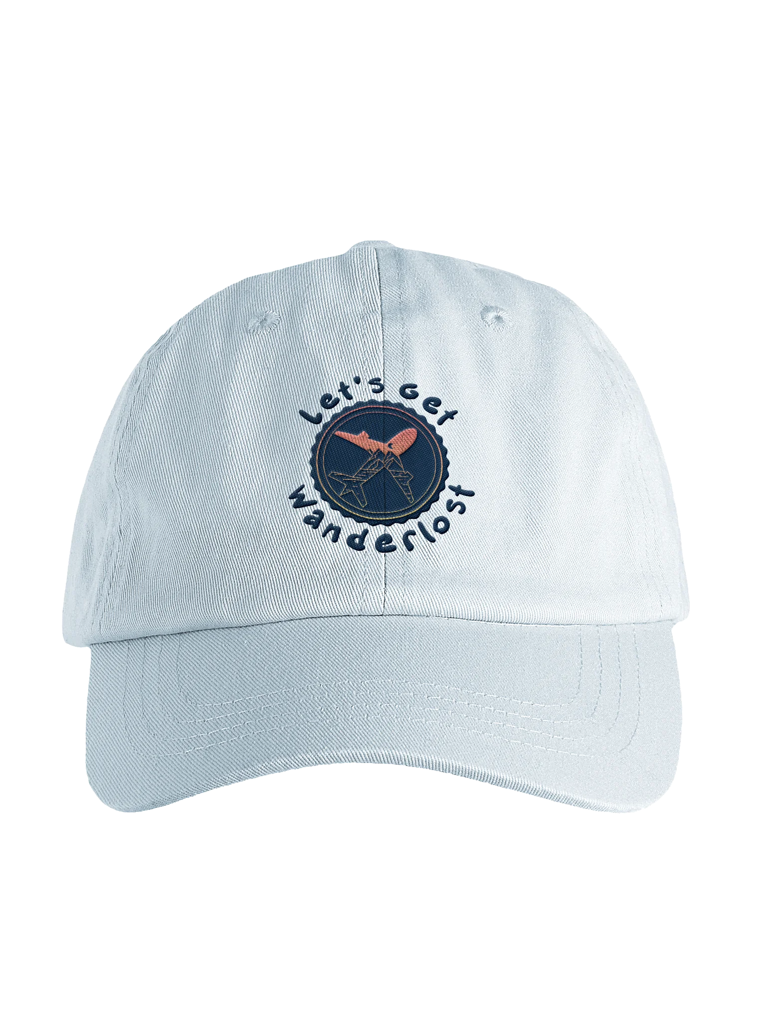 Wanderlost Wordmark Dad Hat product image (1)