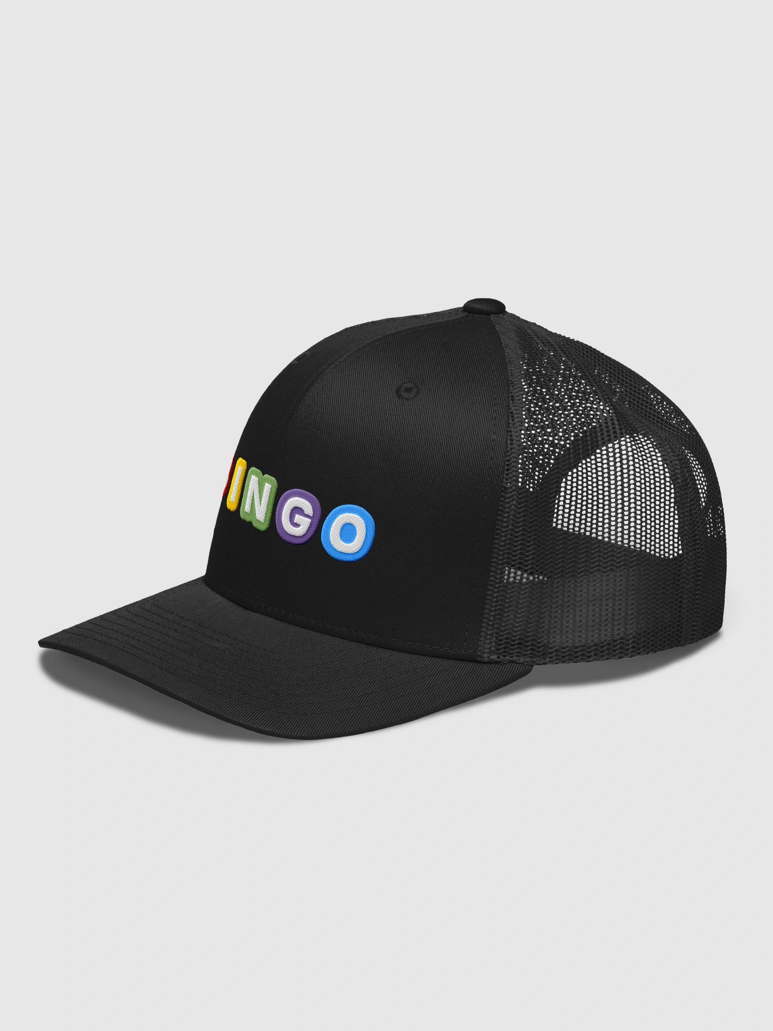 Original Embroidered Bingo Letters Trucker Hat product image (2)