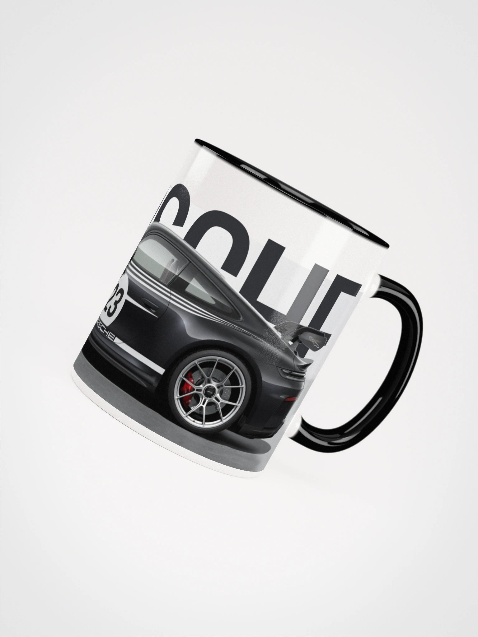 Porsche 911 GT3 Ceramic Mug – Race Car Coffee Cup for Car Enthusiasts product image (4)