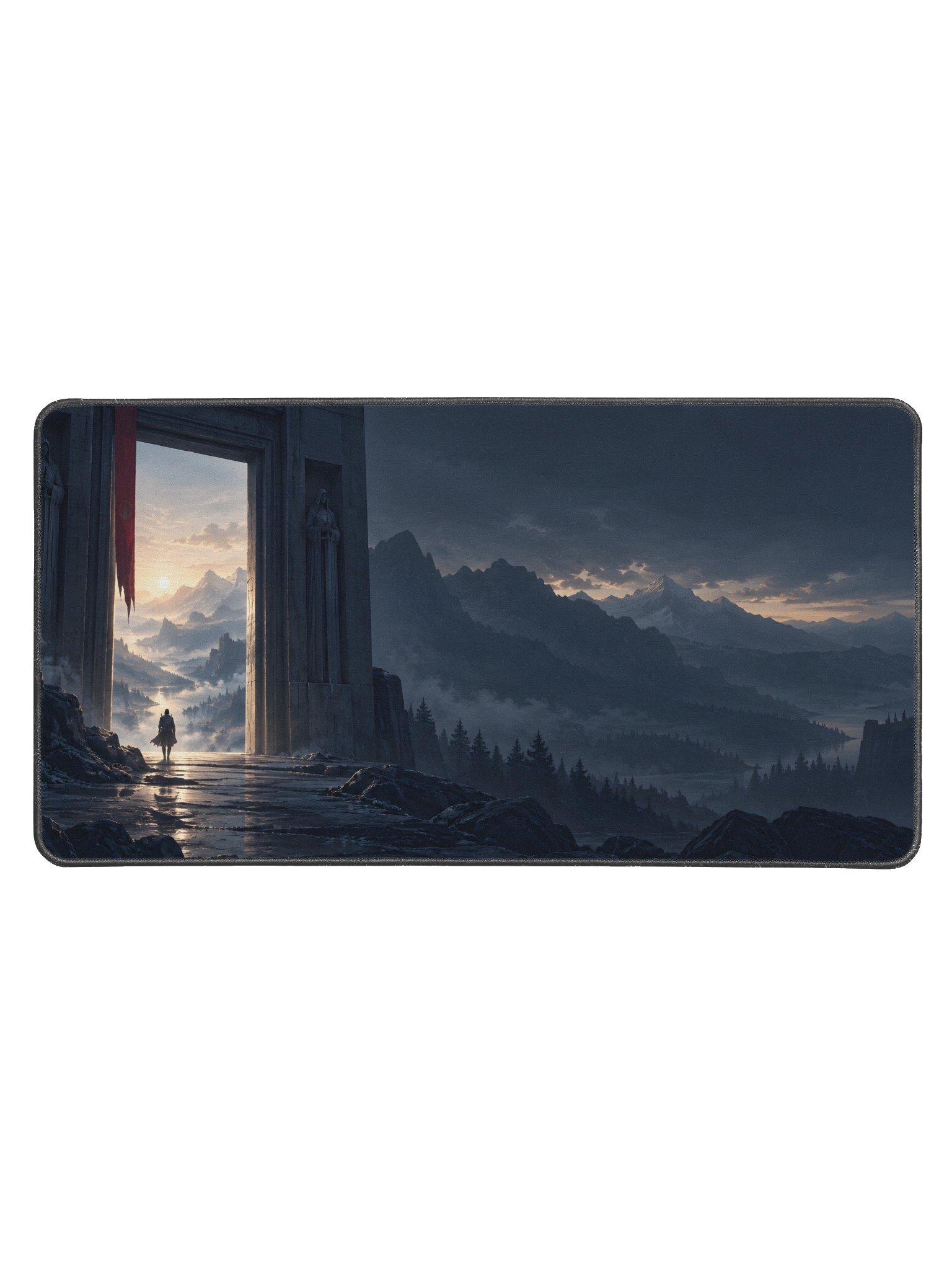 Between Worlds • Desk Mat product image (1)