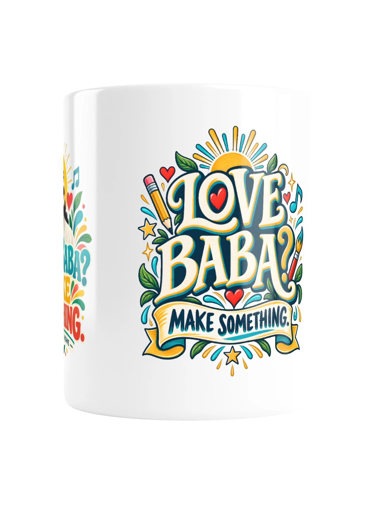 Love Baba? Make Something. Ceramic Mug product image (5)