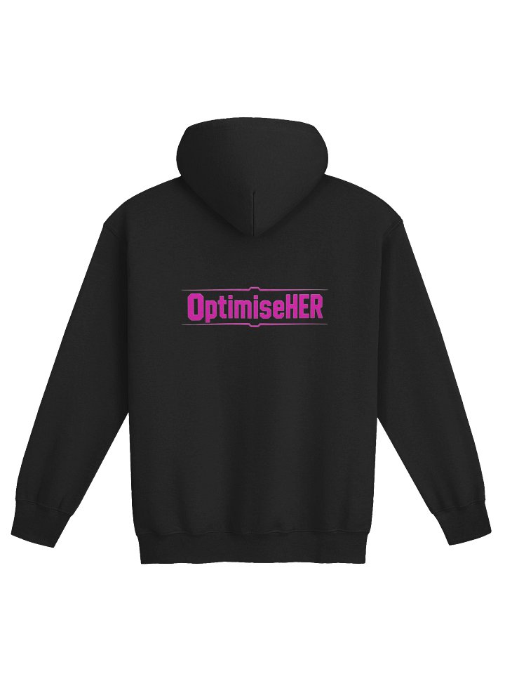 OptimiseHER Pink Zip Hoodie product image (2)
