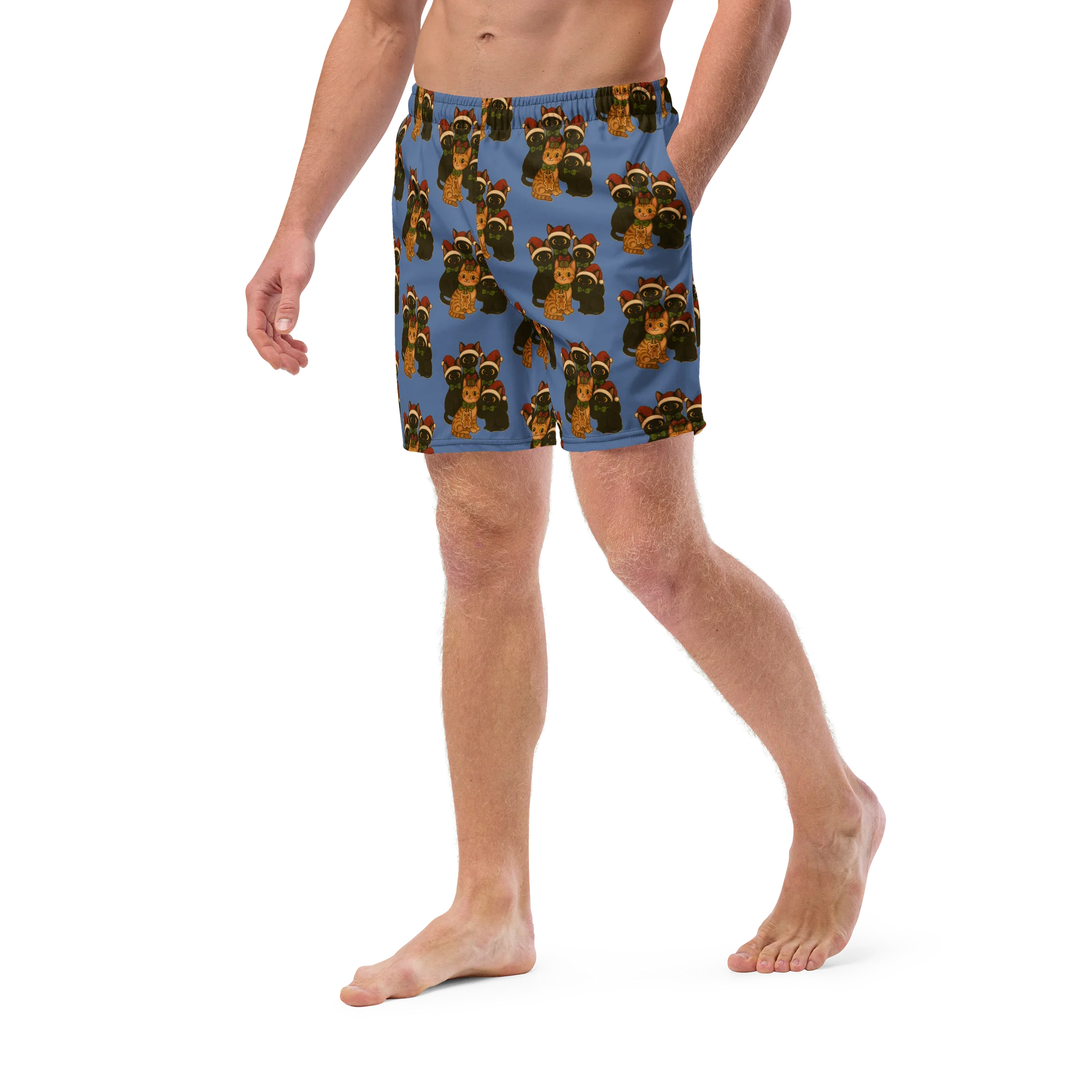 Cat brigade winter Swim Trunks product image (5)