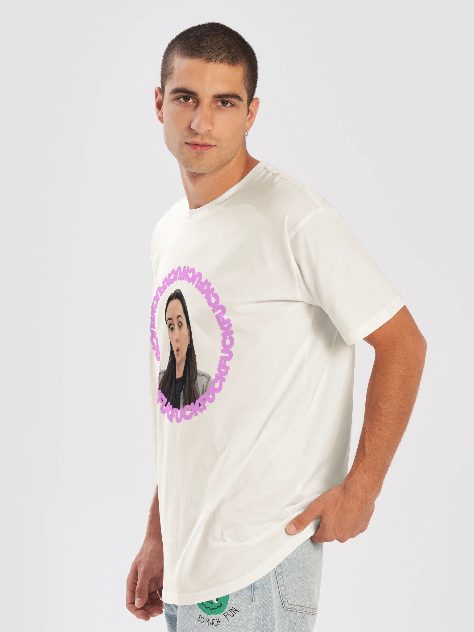 Obushook Pink Circle Tee — IYKYK product image (13)