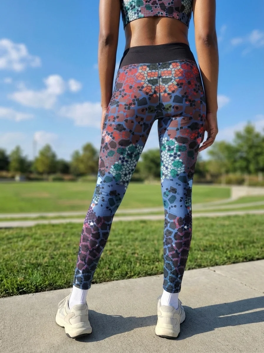 Stained glass-Yoga Leggings product image (3)
