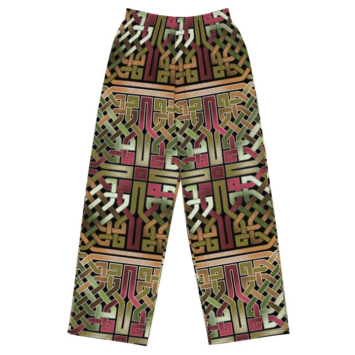 Earthtone Celtic Knot Wideleg Pants product image (2)