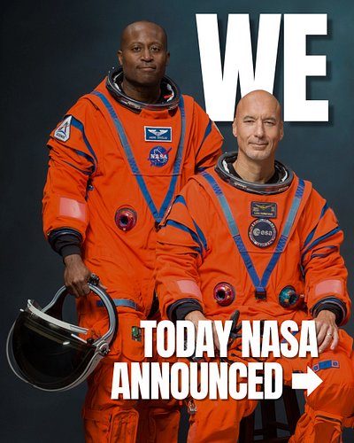 🚀 Humanity’s next bold leap is here!

Today, NASA announced the Artemis III crew, the fearless team blazing the trail for our...