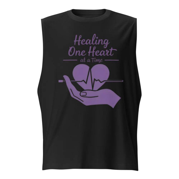 Healing Heart Muscle Tank product image (1)