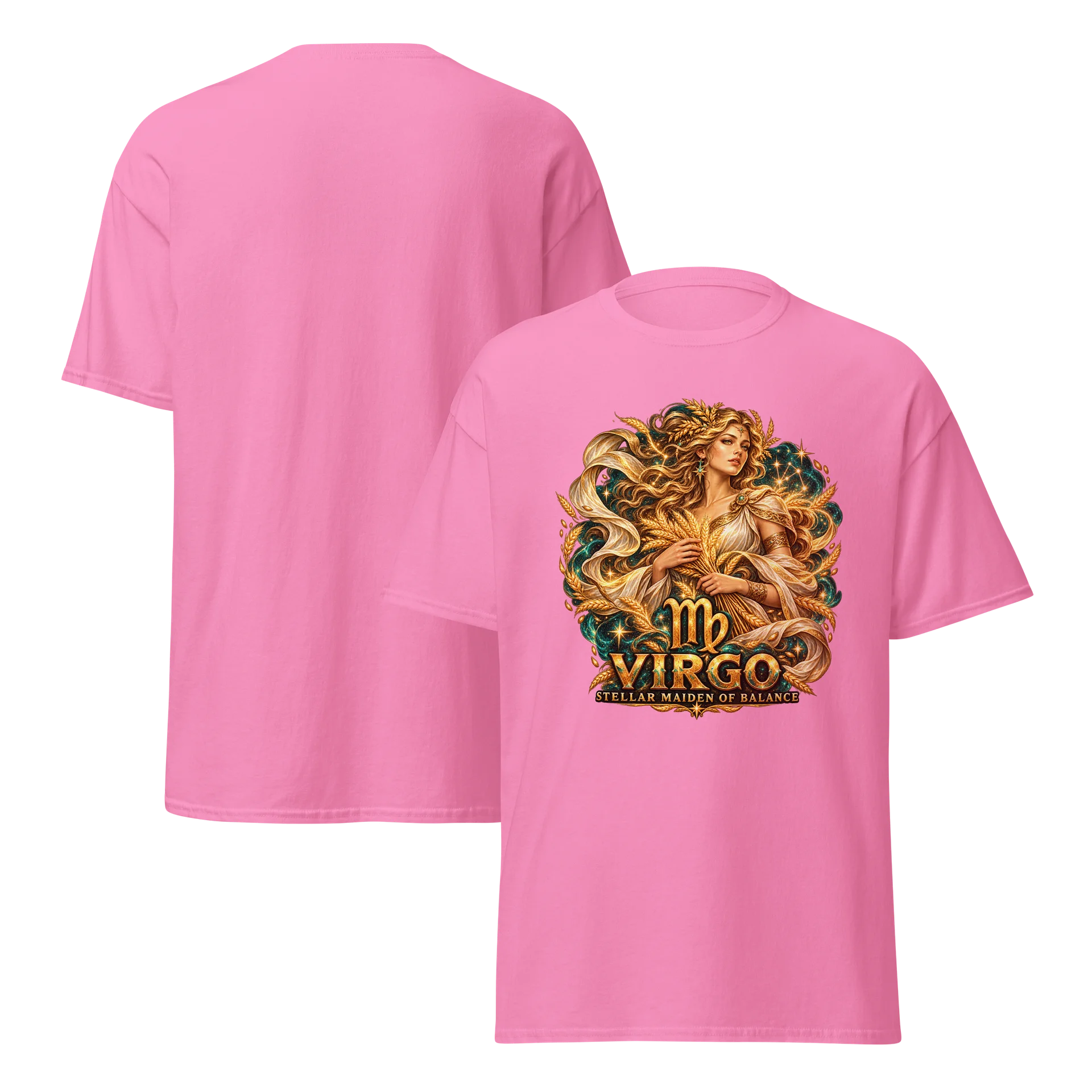 Stellar Maiden of Balance — Virgo Zodiac Tee product image (7)