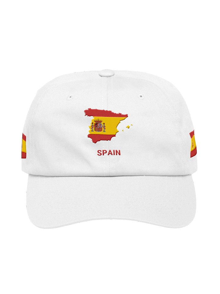 Spain 2026 World Cup Flag Dad Hat - Spain Soccer Fan Cap - Premium Embroidered Chino Cotton Twill product image (1)