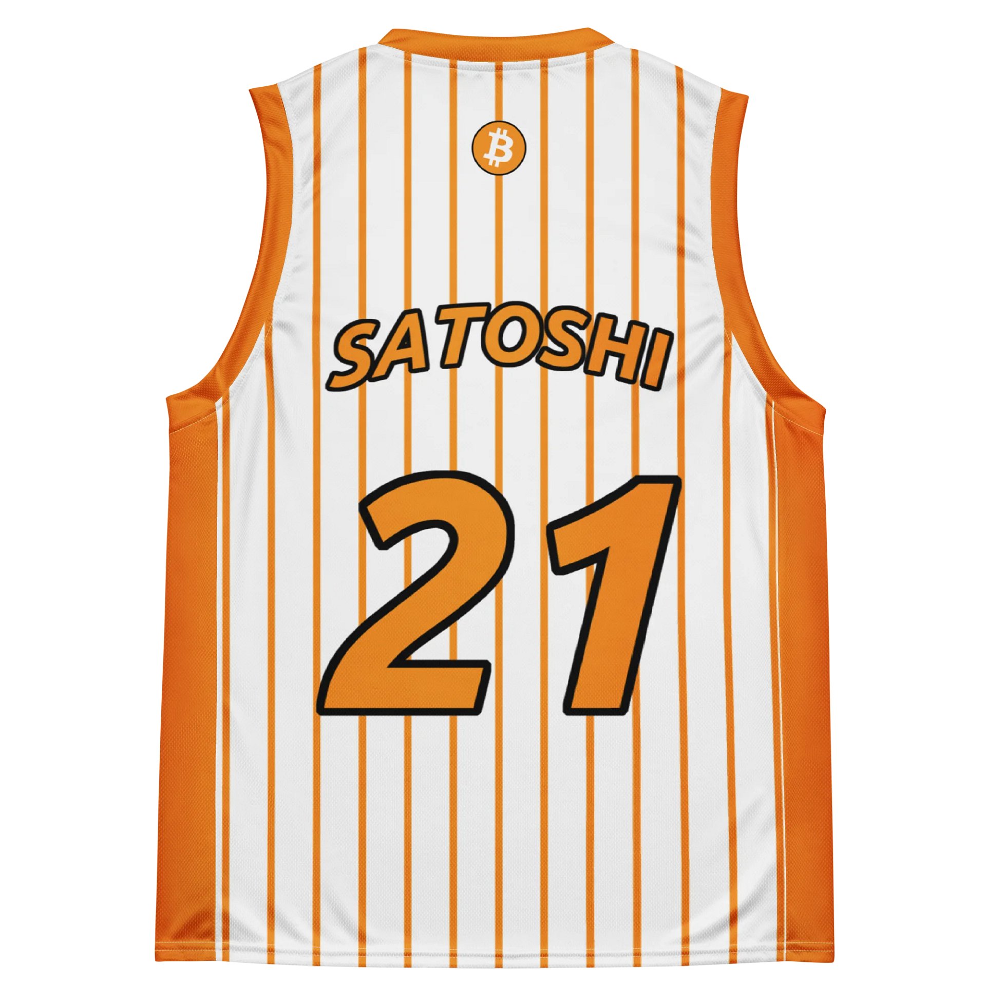 Satoshi Bitcoin Jersey (White) product image (1)