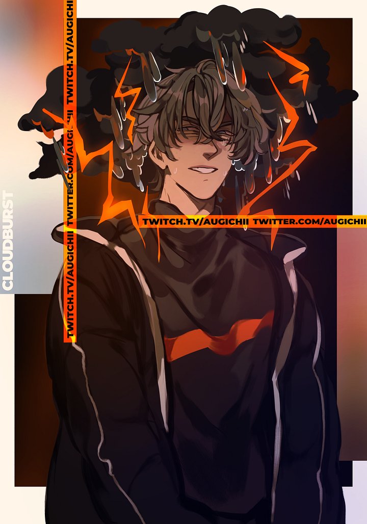 ⚫Cloud Boy - OC // Print Catalogue product image (1)