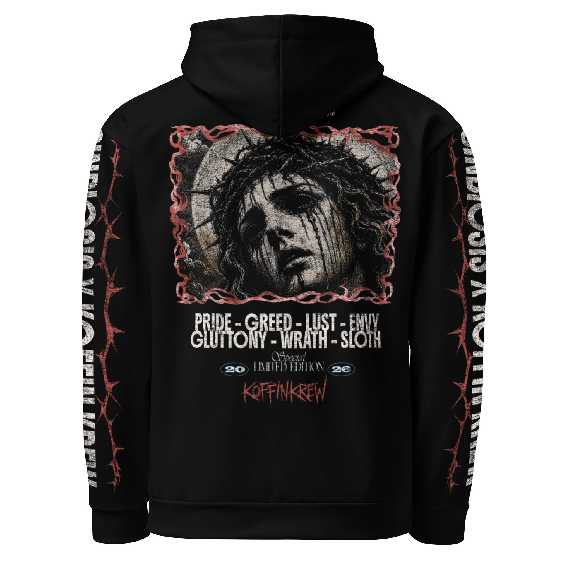 Crowned in Sin Pullover Hoodie product image (3)
