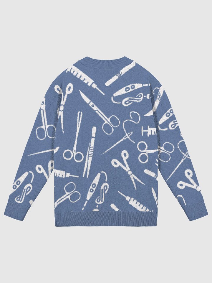 scalpel sweater (blue) product image (2)